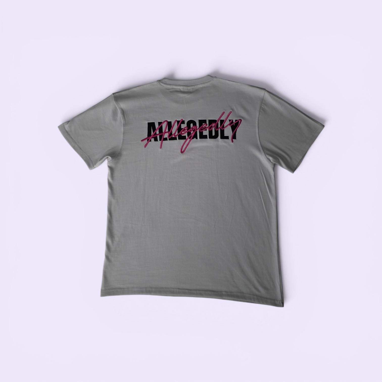 ALLEGEDLY White drop tee